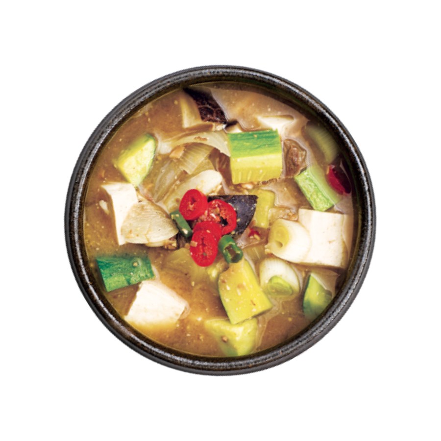 Doenjang-Jjigae: Eintopf mit fermentierter Sojabohnenpaste